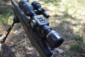day night riflescope with camera