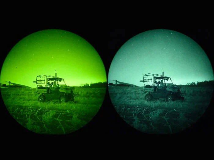 white phosphor night vision